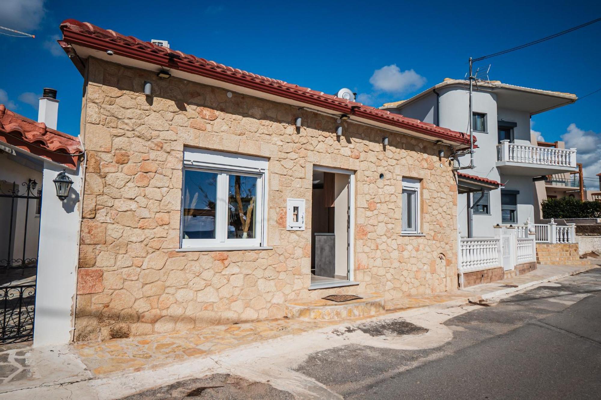 Zafeiropoulos Apartments Marathópoli Kültér fotó
